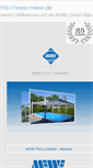 Mobile Screenshot of mewe.de